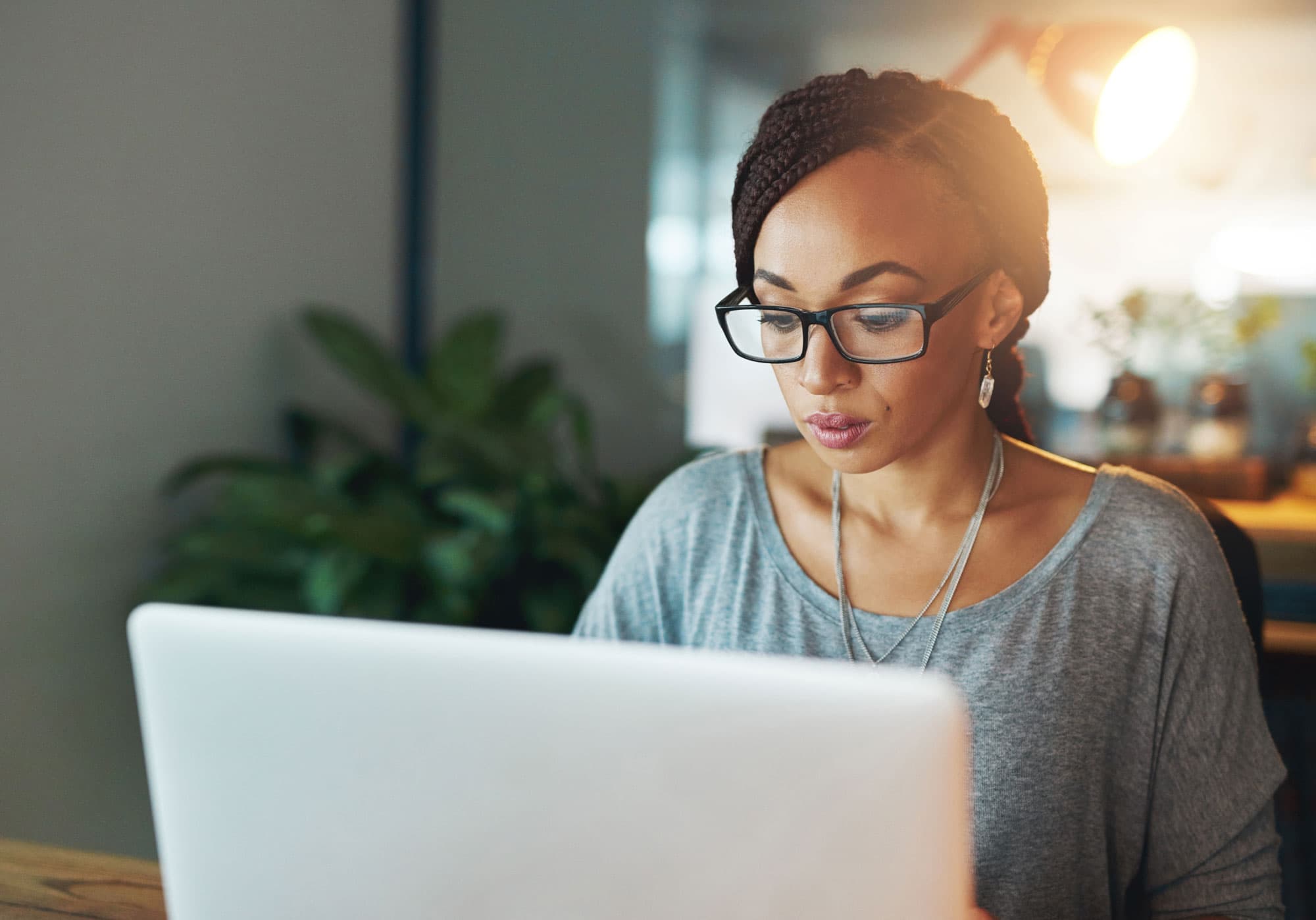 image of person with laptop