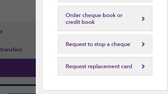 Select the service you need